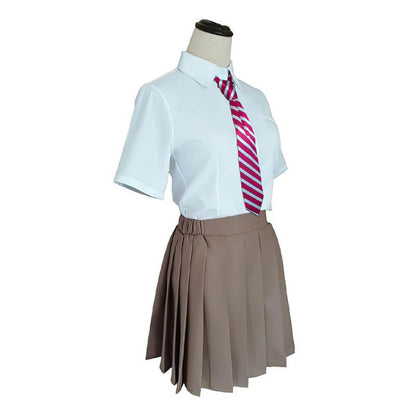 Tachibana Hinata Costume Anime Girl School Uniform Dress Set for Women